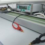 Milliohmmeter with clamping device for cables resistance measuring